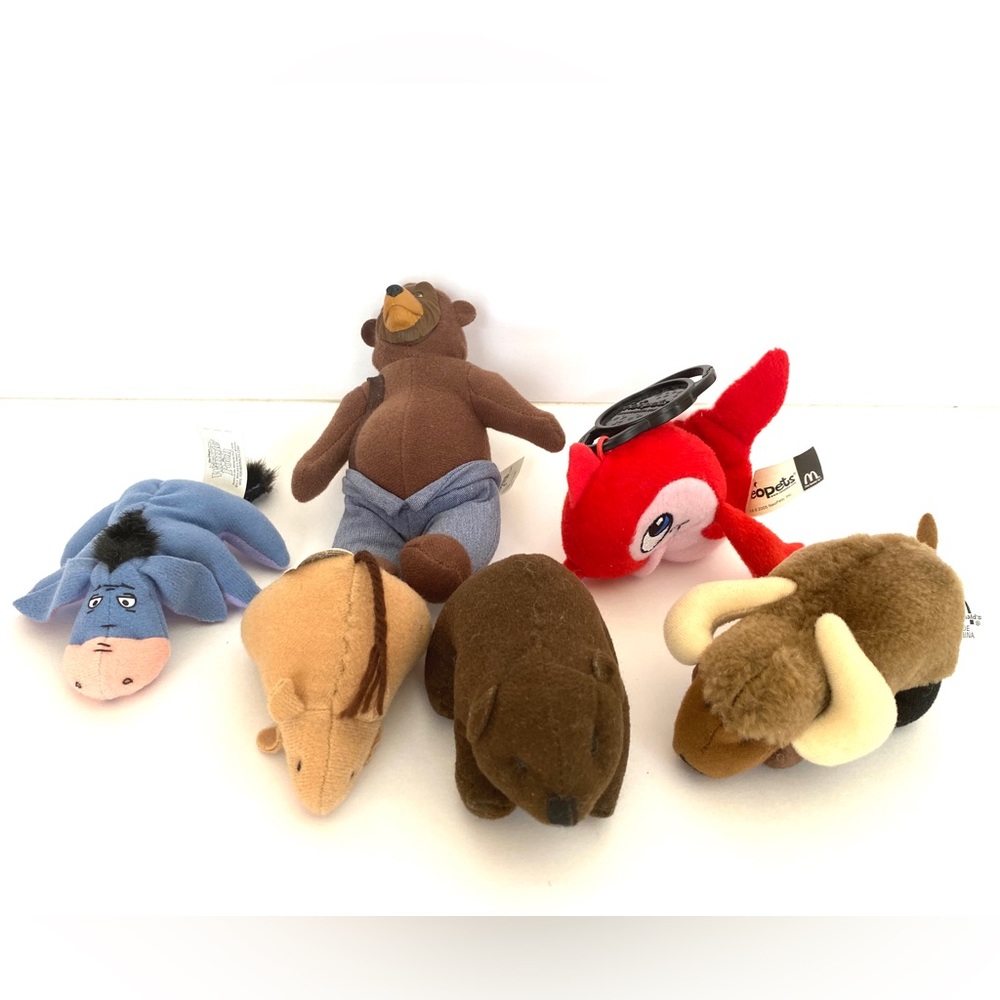 McDonald’s Toys, Collection of 6 Plush Toys